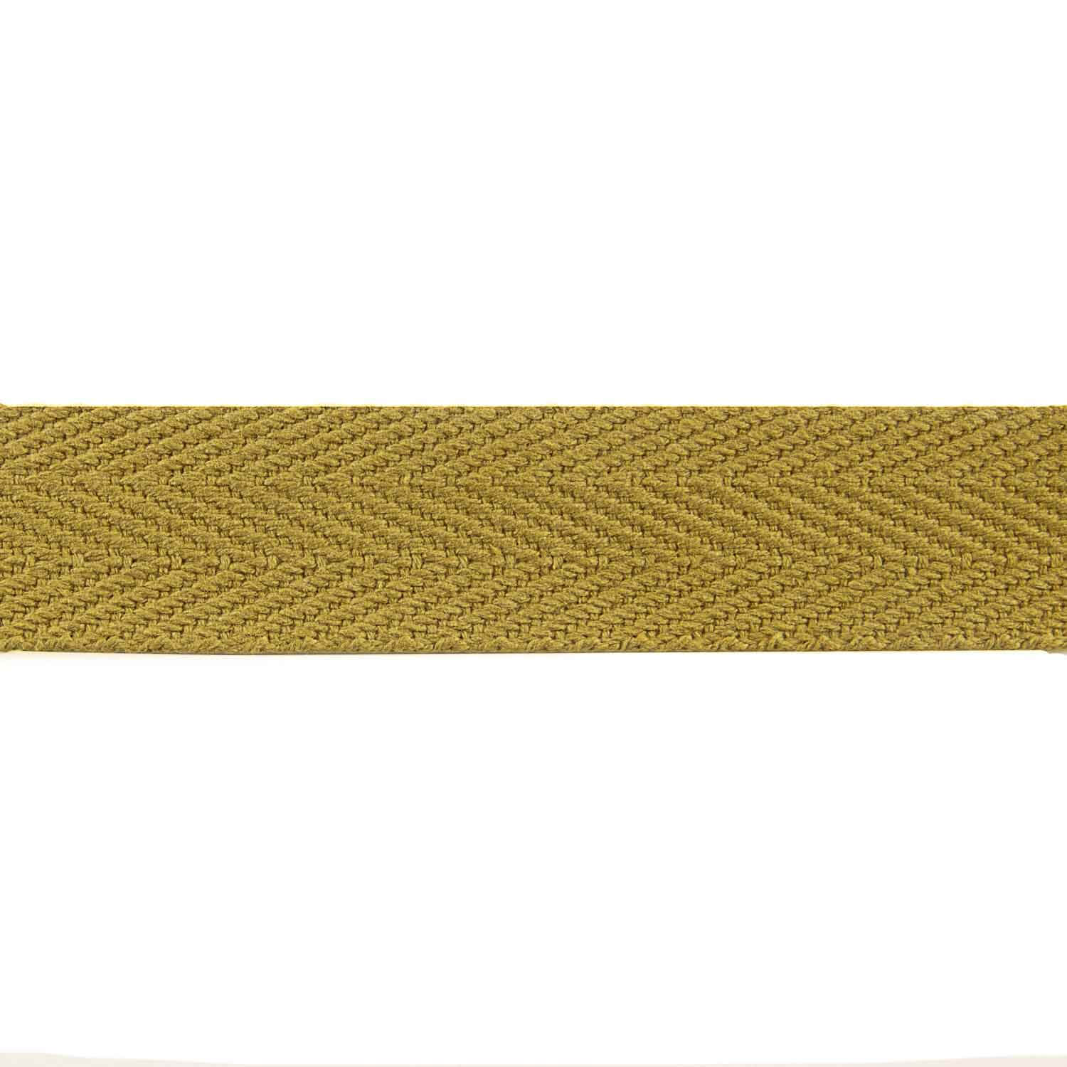 Fita de espinha de algodão 30 mm ocre - Ribes y Casals
