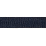 Fita de espinha de algodão 30 mm azul-marinho - Ribes y Casals