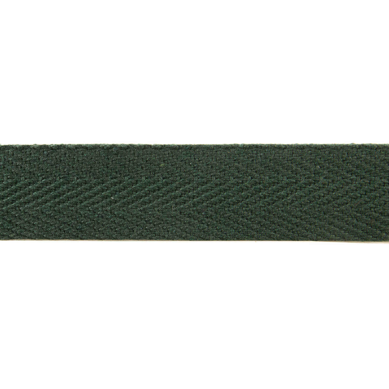 Fita em espinha de algodão 30 mm verde - Ribes y Casals