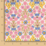 Viscose Bambula Estampada Jardim Vintage - Ribes y Casals