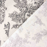 Algodão Resinado Toile de Jouy – Preto e Branco - Ribes y Casals