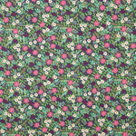 Popeline Jardim Selvagem Marinho - Ribes y Casals