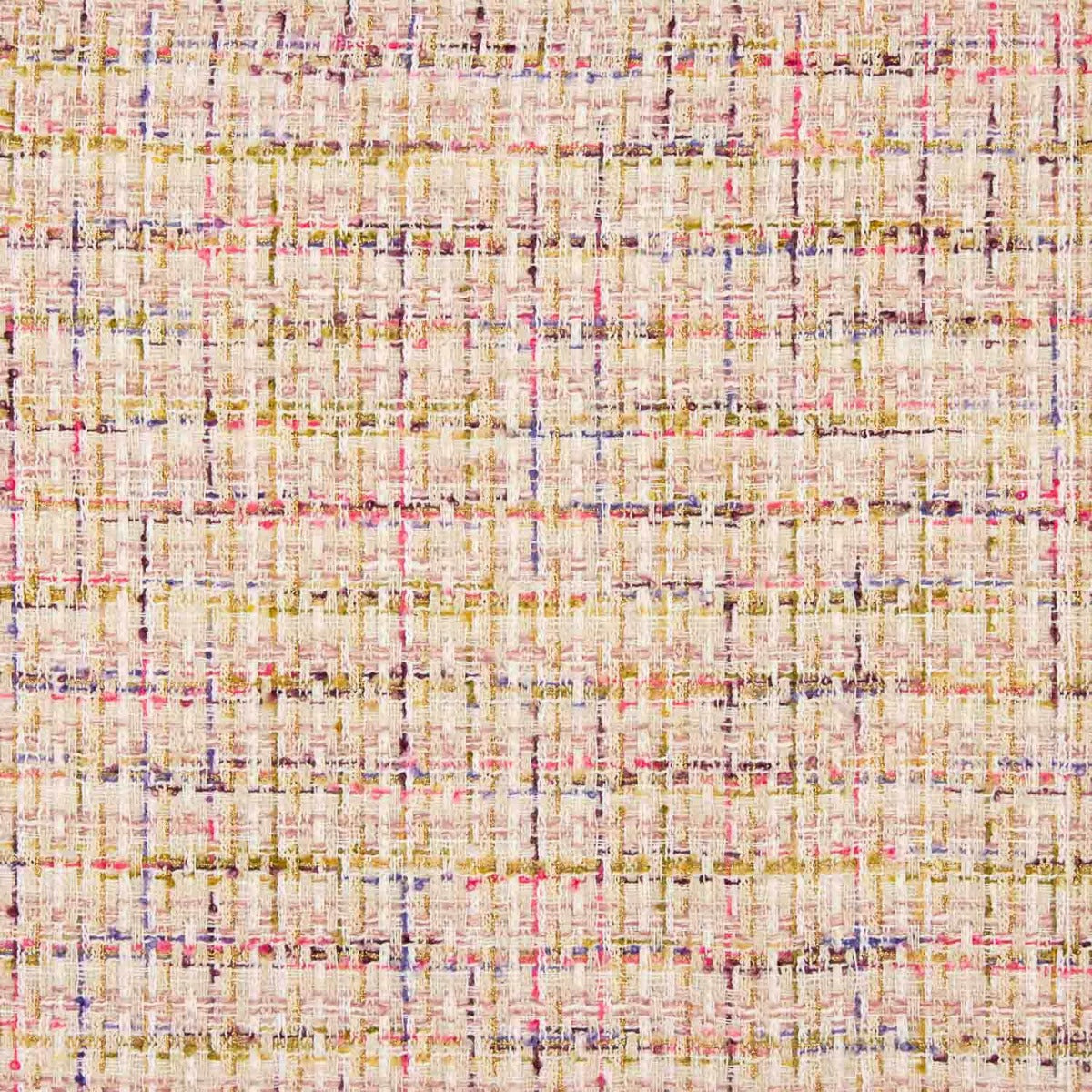 Tweed Lurex Rosa - Ribes y Casals