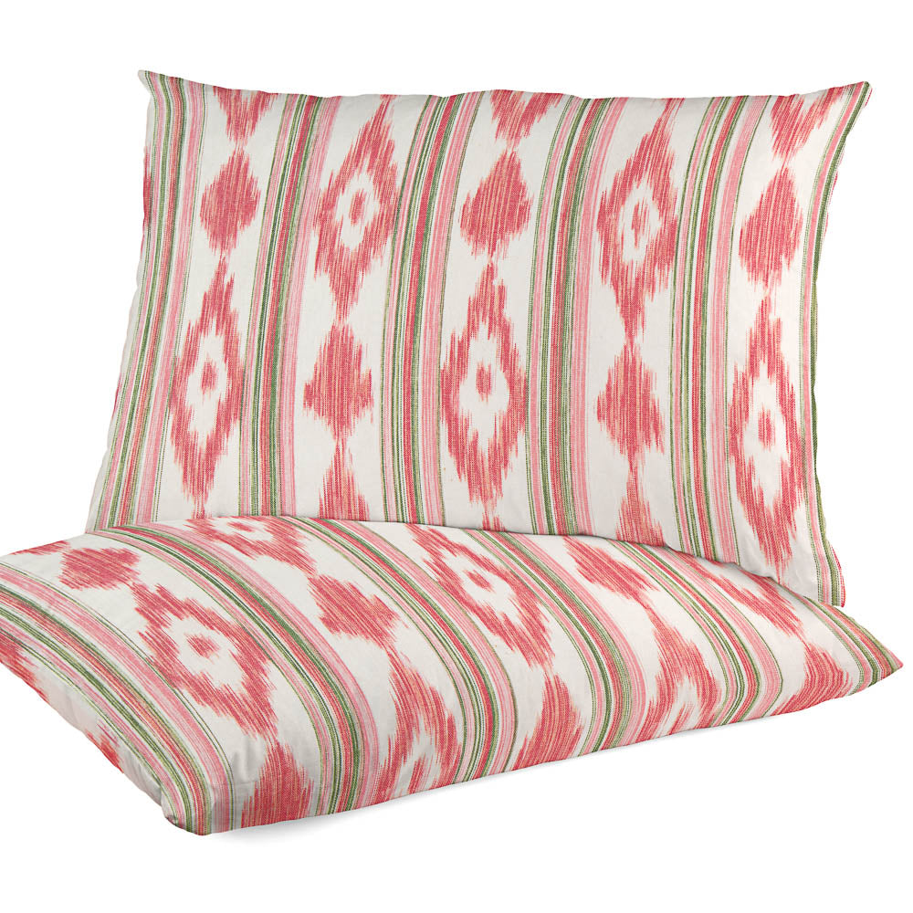 Lona Algodão Mallorquina Vermelho Illetes - Ribes y Casals