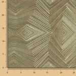 Linho e juta com estampado geométrico Terra - Ribes y Casals