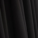 Georgette Bambula Poliéster Negro - Ribes y Casals