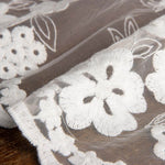 Tule Bordado Primavera - Ribes y Casals