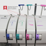 Máquina de overlock Alfa Precise Essence - Ribes y Casals