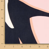 Gasa Floral Rosa - Ribes y Casals