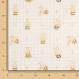 Percal estampado Abelhas doces - Ribes y Casals