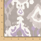 Retal Viscosa Ikat Lavanda Jacquard 100x145 cms - Ribes y Casals