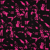 Retalho de voile de algodão Graffiti Fúcsia 100 x 145 cm - Ribes y Casals