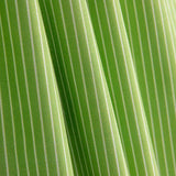 Percal estampado às riscas pistácio - Ribes y Casals