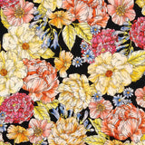 Viscose estampada Jardim Romântico - Ribes y Casals