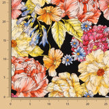 Viscose estampada Jardim Romântico - Ribes y Casals