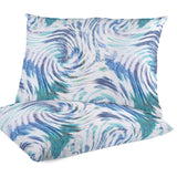 Half Panamá Azul Abstrato - Ribes y Casals