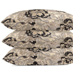 Brocado Lamé Flor Preta - Ribes y Casals