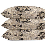 Brocado Lamé Flor Preta - Ribes y Casals