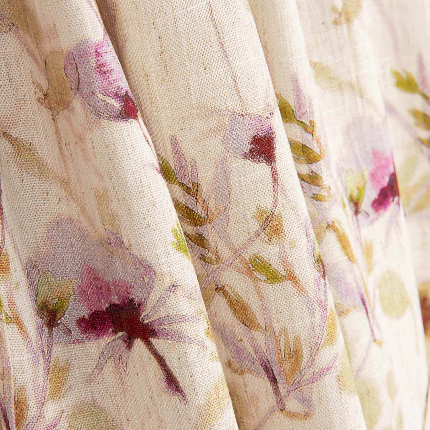 Viscose e linho com estampado floral suave - Ribes y Casals