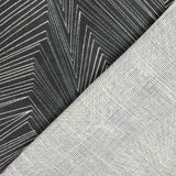 Linho e juta com estampado geométrico Sacred - Ribes y Casals