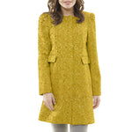 Tweed Lã Boucle Amarelo - Ribes y Casals