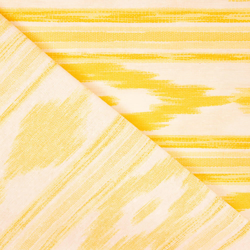 Loneta Estampada Lingua Maiorquina Amarela - Ribes y Casals