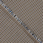 Lã Viscose Pied-de-poule Castanho e Azul - Ribes y Casals