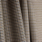 Lã Viscose Pied-de-poule Castanho e Azul - Ribes y Casals