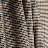 Lã Viscose Pied-de-poule Castanho e Azul - Ribes y Casals