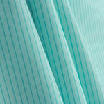 Percal estampado com riscas verde água - Ribes y Casals