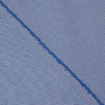 Camisa de algodão com microquadrados azuis - Ribes y Casals