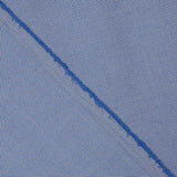 Camisa de algodão com microquadrados azuis - Ribes y Casals