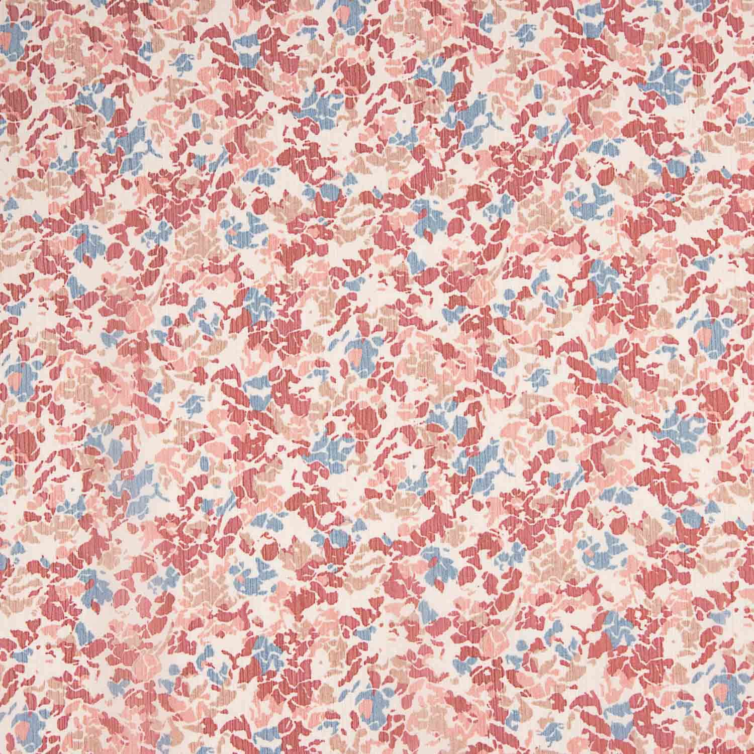 Gaze Bambula com Estampado Floral em Aquarela - Ribes y Casals