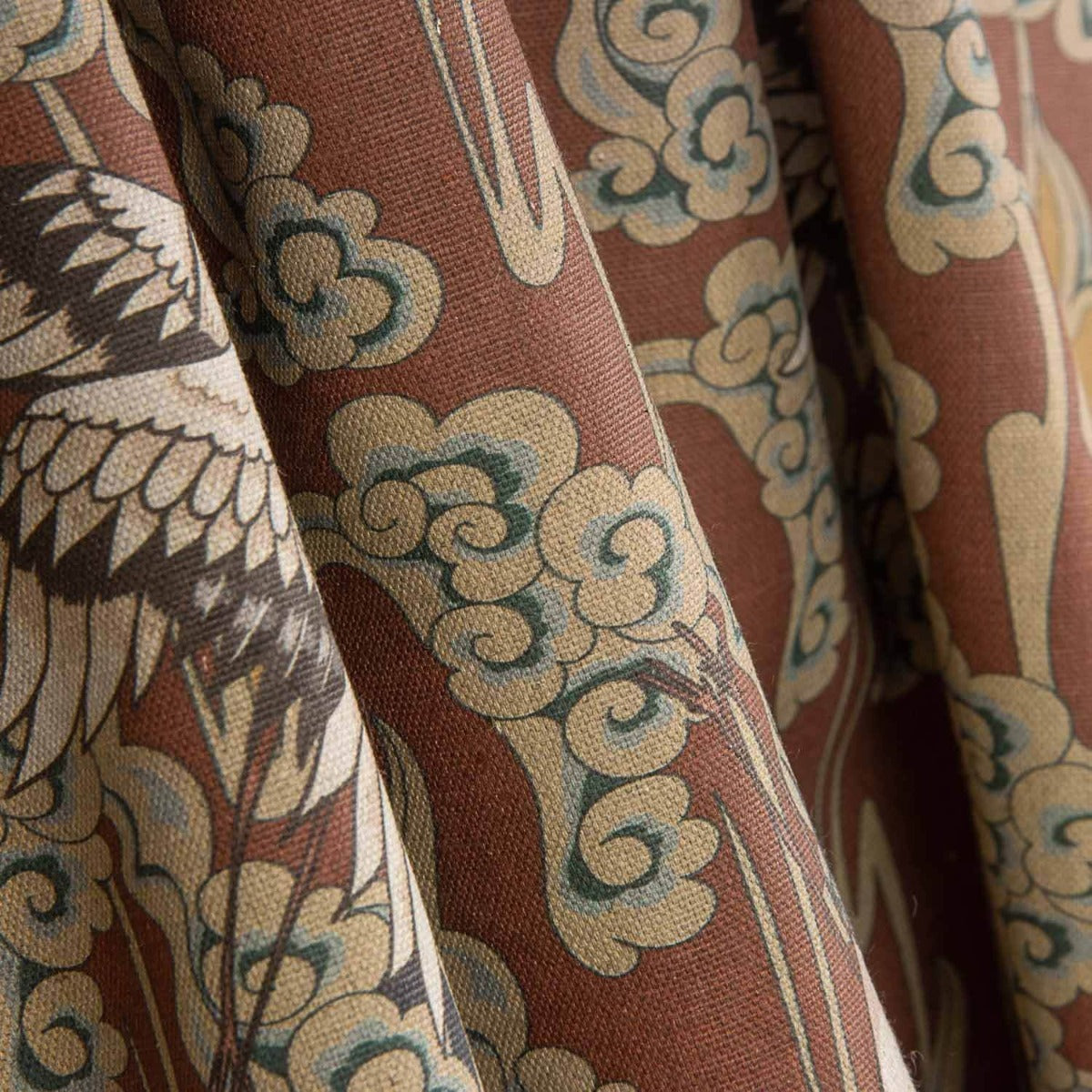 Lona de algodão Half Panama – Gruas orientais - Ribes y Casals