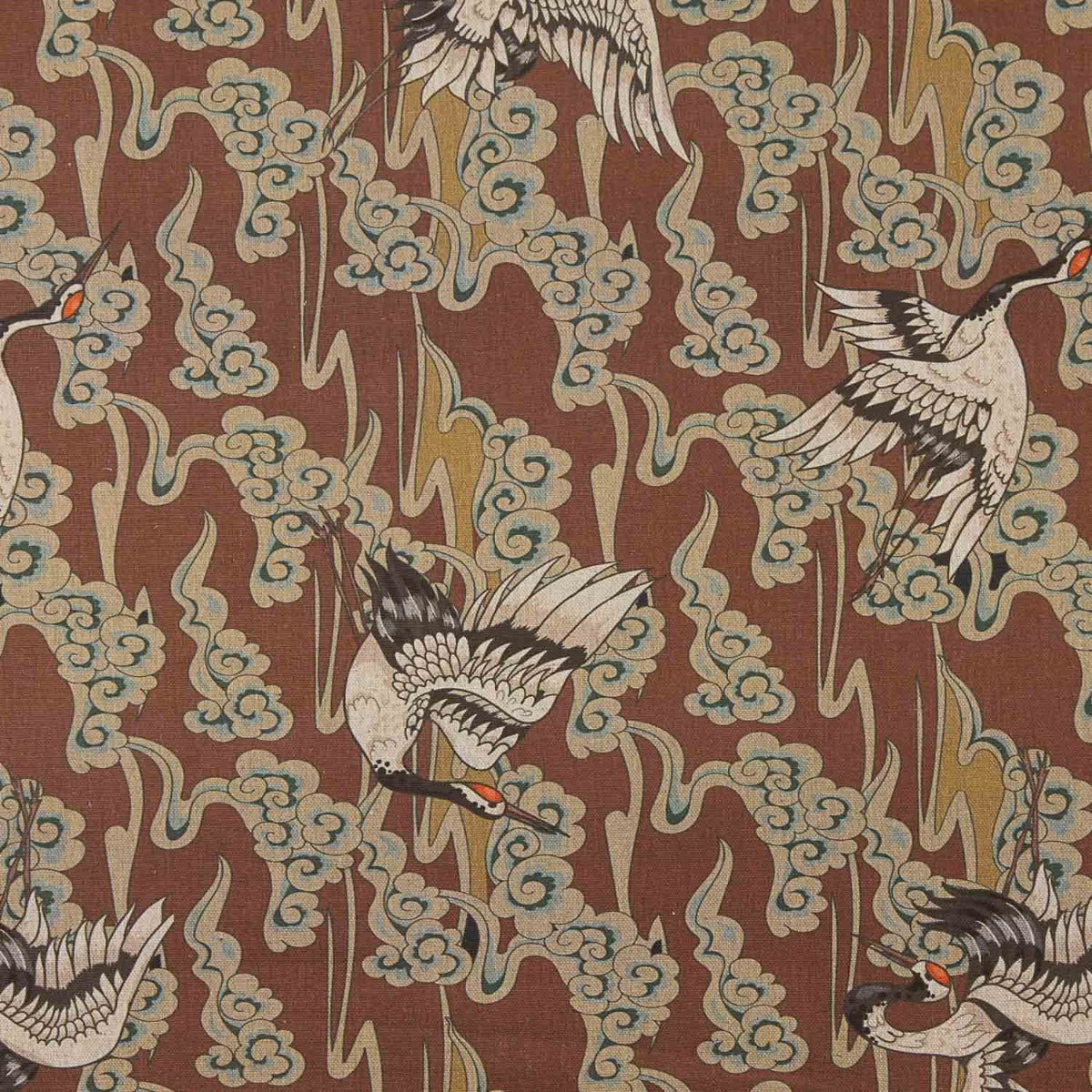 Lona de algodão Half Panama – Gruas orientais - Ribes y Casals