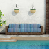 Lona Exterior Teflon Listra Azul Pequena - Ribes y Casals