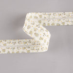 Fita De Viés Zoo Laranja-Verde 30 Mm - Ribes y Casals