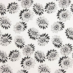 Gaze Bambula Margaridas Branco e Preto - Ribes y Casals