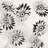 Gaze Bambula Margaridas Branco e Preto - Ribes y Casals
