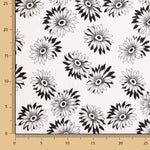 Gaze Bambula Margaridas Branco e Preto - Ribes y Casals