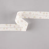Fita Bies Porquinhos E Gatos Rosa-Creme 30 Mm - Ribes y Casals