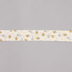 Fita Bies Porquinhos E Gatos Laranja-Cinza 30 Mm - Ribes y Casals