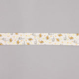 Fita Bies Porquinhos E Gatos Laranja-Cinza 30 Mm - Ribes y Casals