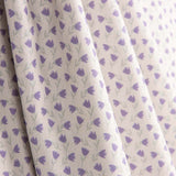 Percal estampado com tulipas lilás - Ribes y Casals