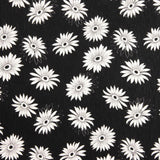 Gaze Bambula Margaridas Preto e Branco - Ribes y Casals