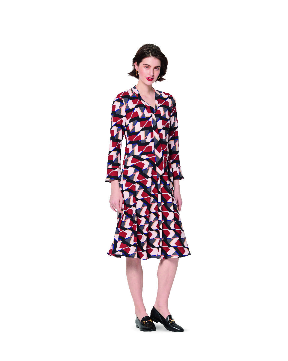 Padrão Burda 6176 Vestido - Ribes y Casals