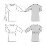 Padrão Burda 6180 Vestido - Ribes y Casals