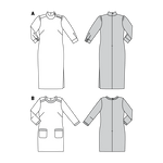 Patrón Burda 6381 Vestido - Ribes y Casals