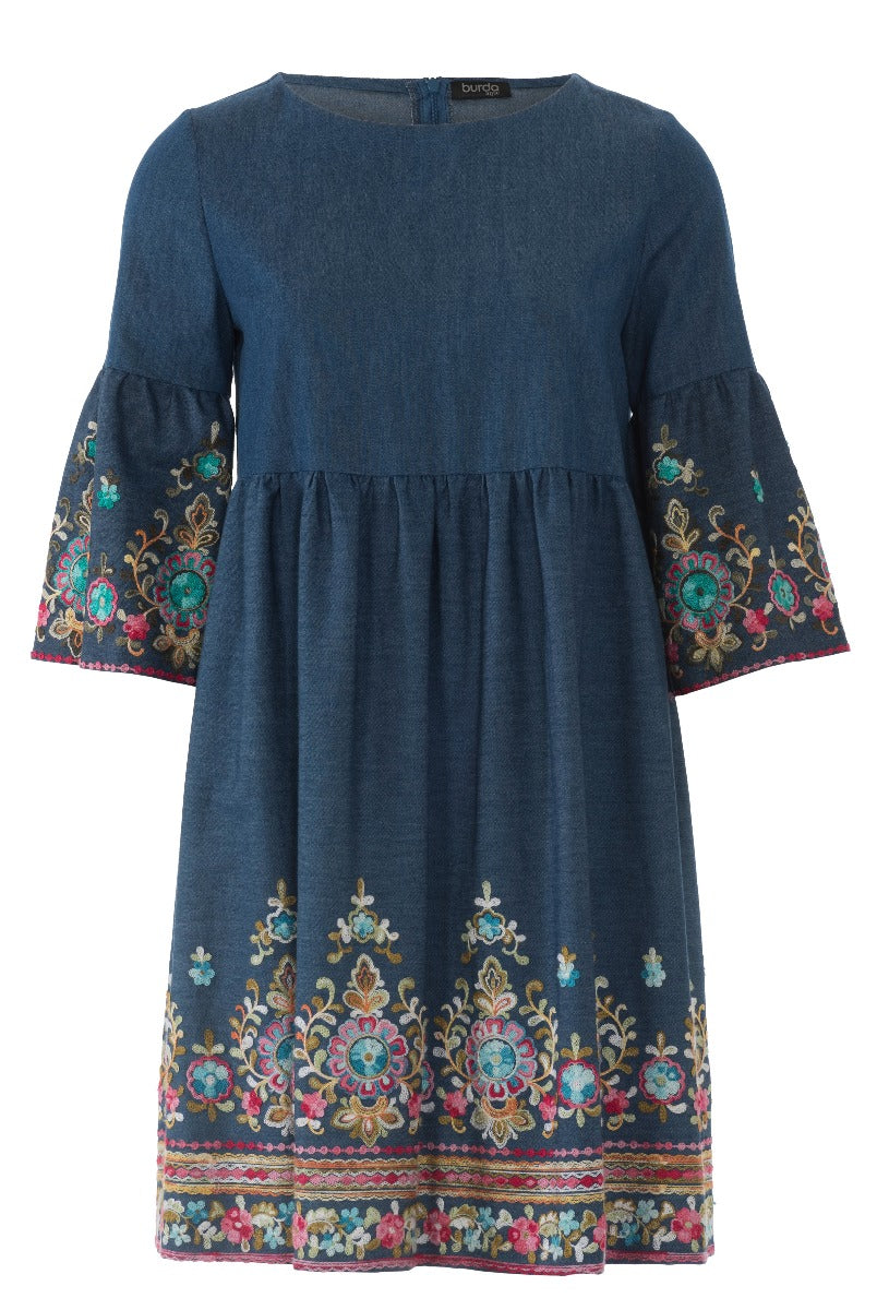 Patrón Burda 6401 Vestido - Ribes y Casals