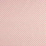 Percal estampado floral diagonal rosa - Ribes y Casals